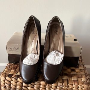 Soft Style, Christina, brown leather, women’s heel